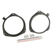 Lautsprecher-Adapterringe und Anschluss Komplett Kit FIAT 500 Bj. 2007 > 2014