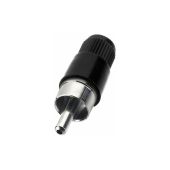 RCA Stecker Schwarz