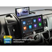 Head Unit Fahrzeugspezifisch zu FIAT Ducato Bj. 2006 > 2014