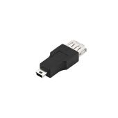 USB-Adapter, gerade, A auf Mini B