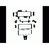 Radioblende 1-DIN AMC Alliance Bj. 1983 > 1987