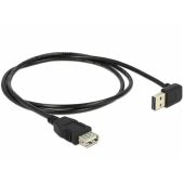 USB 2.0 Kabel USB A -W auf USB A-M abgewinkelt (1m)